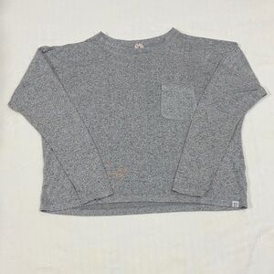 Roxy Heather Gray Long Sleeve Tee